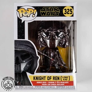 FUNKO POP! 325 STAR WARS KNIGHTS OF REN Long Axe NEU & OVP KoR Vinyl Sith - Picture 1 of 5