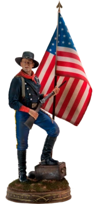 M.R. Morrison Le Duc John Wayne Guerre Civile 1863 1/6 Infinite Statue Sideshow - Photo 1/4