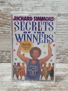 Richard Simmons Secrets of the Winners Cassette Tape 1998 New & Factory Sealed - Picture 1 of 7