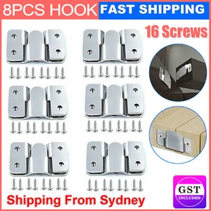 PK8 Universal Sectional Interlocking Couch Sofa Connector Bracket with Screw AU - Picture 1 of 8