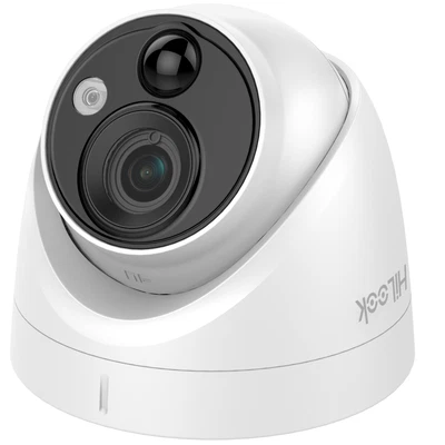HILOOK BY HIKVISION Cámara torreta analógica Hikvision HiLook 5 MP Super HD PIR IR 20m IP67 UK