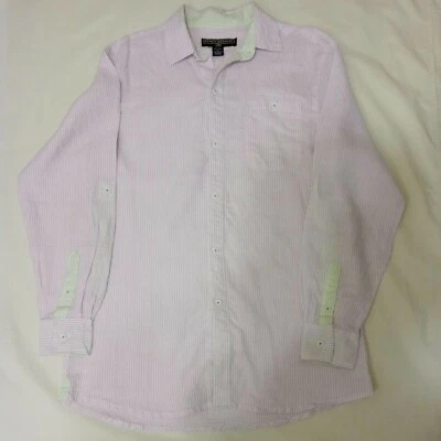 Stacy Adams Mens XL Ramie Dress Shirt - Image 1 of 4