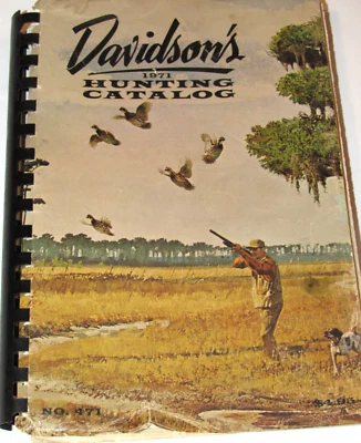 VINTAGE 1971 HUNTING DEALER'S CATALOG! REVOLVERS/RIFLES/SHOTGUNS/POWDER/KNIVES! - Image 1 of 4