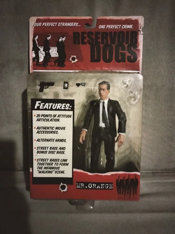 Reservoir Dogs Mr. Orange Action Figure - Mezco - BRAND NEW, SEALED Cover
