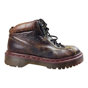 Dr. Martens England Saxon Schnürstiefeletten 8287 braun klobig Oxford Größe 5 - Bild 1 von 10