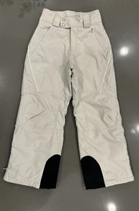Youth Boys Girls Unisex Columbia Ski Snow Pants - Gray; size 7/8 youth - Picture 1 of 7