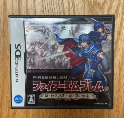 Fire Emblem New Mystery of The Emblem Shin Monshou No Nazo Nitnendo DS Japan - Image 1 of 4