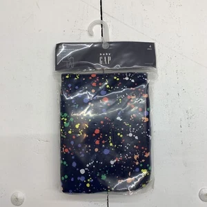 Baby Gap Navy Blue Multicolor Dot Pajama Set Size 4 - Picture 1 of 3
