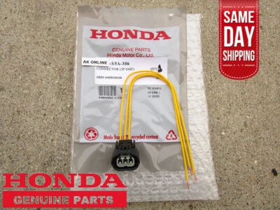 12 - 16 HONDA CR-V REAR TAIL LIGHT STOP LIGHT PIGTAIL CONNECTOR OEM NEW - Image 1 of 4