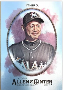 2017 Topps - Allen & Ginter Baseball #83 Ichiro World's Champions - Picture 1 of 2
