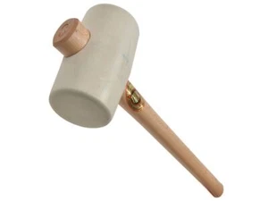 Thor - 954W White Rubber Mallet 74mm 970g - Picture 1 of 1