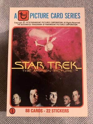 1979 Topps STAR TREK The Motion Picture Complete Card Set (88) Capt KIRK SPOCK - Image 1 of 4