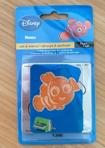 Provo Craft Cuttlebug Disney NEMO, cartella da taglio e goffratura 37-1716 NOS - Foto 1 di 2