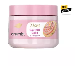 Dove Crumbl Exfoliating Body Scrub Confetti Cake, 15 oz - Picture 1 of 6