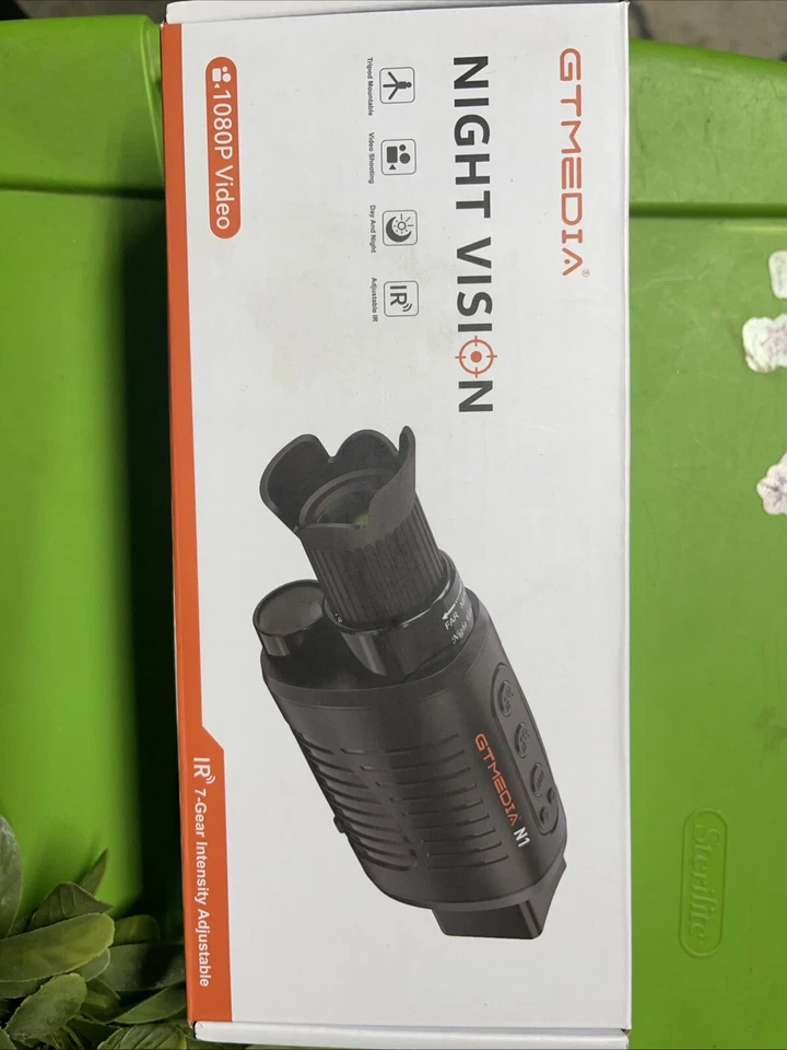 GTMEDIA Digital HD Visión Nocturna Monocular Infrarrojo Zoom 5X Para Oscuridad Total EE. UU. Foto 1 de 1