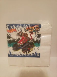 Vintage Hot Wheels Attack Pack Napkins By C.A. Reed - Picture 1 of 2