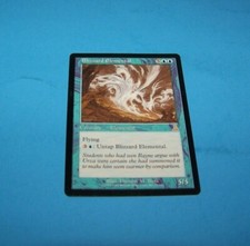 Blizzard Elemental  Urza's Destiny  Magic The Gathering  Vintage 1999  Rare