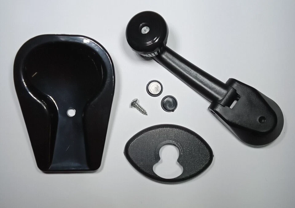 KIT MANIJA TECHO CORREDIZO NEGRO VOLKSWAGEN T1 BUG BEETLE T2 BUS T3 VANAGON Foto 1 de 1