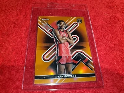 2023 TOPPS FINEST OVERTIME CARD OF RYAN BEWLEY ORANGE 01/25 - Image 1 of 2