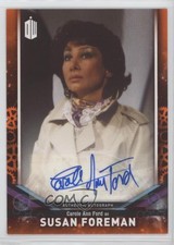 2018 Topps Doctor Who Signature Series Orange 6/10 Carole Ann Ford as Auto 1j8