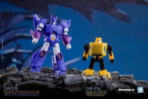 Dr.Wu DW-E35 WINGMAN DW-E34 WASP Mini Transform Toys action figure - Picture 1 of 15