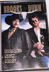 Brooks & Dunn Brand New Man Country Music Album Cassette 1B01 - Picture 1 of 4