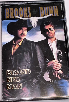 Brooks & Dunn Brand New Man Country Music Album Cassette 1B01 - Image 1 of 4