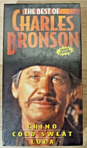 The Best of Charles Bronson - Triple Feature - VHS Tape - Brand New & Sealed - Picture 1 of 6