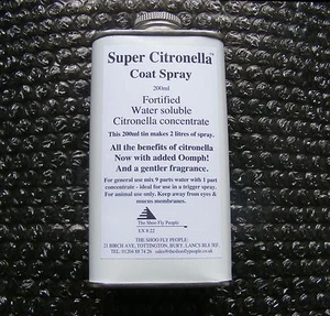 Fly Super Citronella horse and pony coat spray concentrate makes 2 litres - Picture 1 of 12