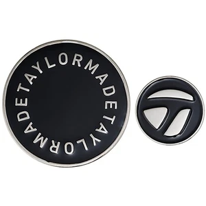 TaylorMade Circle Logo Twin Marker Set, Black, Unisex, 2015 Spring/Summer - Picture 1 of 1
