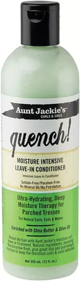 Aunt Jackies Quench Moisture Hair Intensive Leave In Conditioner 355ml - Image 1 of 4
