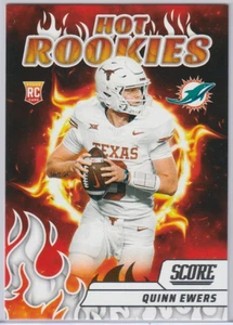 2025 Score Miami Dolphins Quinn Ewers #8 Hot Rookies - Picture 1 of 1