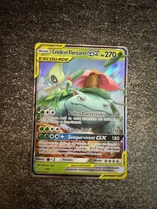 CELEBI & FLORIZARRE GX - POKEMON 1/181 SL9 DUO DE SHOCK DE - Bild 1 von 2