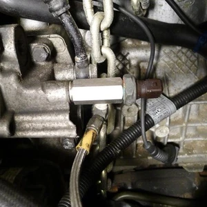 丨1/8in BSPT Oil Pressure Sensor Tee-NPT Adapter Stainless Steel Fitting For - Picture 1 of 24