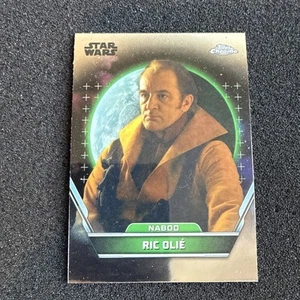 2024 Topps Chrome Star Wars Hyperspace #80 Ric Olie - Picture 1 of 6