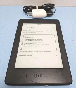 Tablet Lectora Electrónica Amazon Kindle Paperwhite 7ª Generación Wi-Fi Negra - Imagen 1 de 9