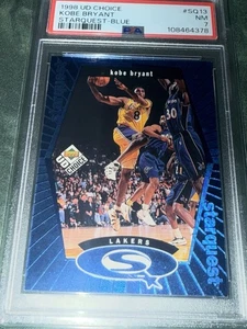 Kobe Bryant casi nuevo PSA 7 1998-99 UD Choice Blue Starquest #SQ13 - Imagen 1 de 4