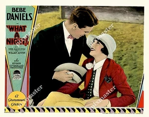 BEBE DANIELS 1925 WHAT A NIGHT 11 X 14 LOBBY SCENE CARD - Picture 1 of 1