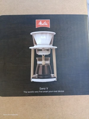 New Melitta Senz V 2-Cup Smart Pour-Over White Coffee Maker New MSP002  - Image 1 of 4