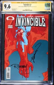 Invincible 11 CGC SS 9.6 SIGNED Robert Kirkman Ryan Ottley Image Omni-Man Origin - Picture 1 of 2