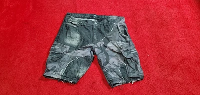 Jordan Craig JC Legacy Edition Camo Cargo Shorts Black Gray Men's Size 38 - Image 1 of 4