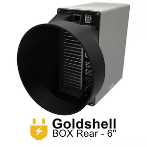 Goldshell hinten auf 6 Zoll - Lüfterverkleidung Adapter Schalldämpfer ASIC Mini-Doge Box - Bild 1 von 4