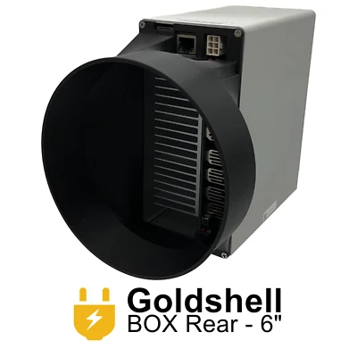 Goldshell Rear to 6 Inch - Fan Shroud Adapter Silencer ASIC Mini-Doge Box - Image 1 of 4
