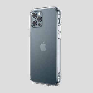 CLEAR Shockproof Case For iPhone 13 12 11 X and XS Silicone - None Yellowing - Picture 1 of 7