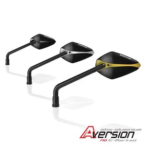 Universal Mirror Barracuda a-Version (Pair) Black - Picture 1 of 1