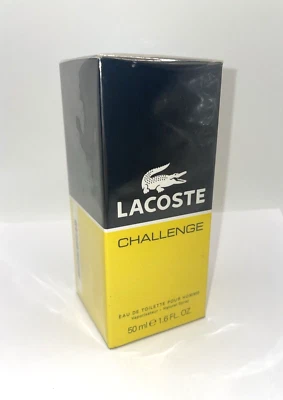 LACOSTE CHALLENGE 1,6 OZ EAU DE TOILETTE SPRAY HOMBRES CAJA SELLADA Foto 1 de 4