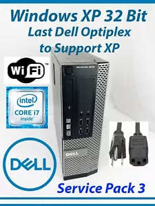 Dell OptiPlex 9010 i7-3770 MAX RAM - NEW 512GB SSD, Windows XP Pro SFF GAMING PC - Picture 1 of 5