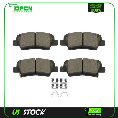 4X Pastillas de freno traseras cerámicas para KIA OPTIMA 2017-2020 CON FRENO DE ESTACIONAMIENTO ELÉCTRICO Foto 1 de 4