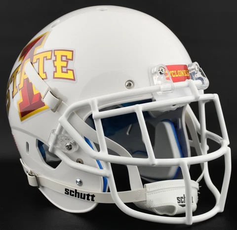 *CUSTOM* IOWA STATE CYCLONES NCAA Schutt XP GAMEDAY Replica Football Helmet Cover