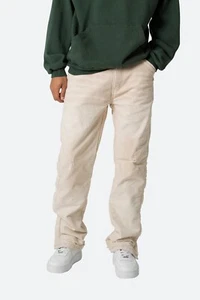 Mnml Vintage Lined Work Pants Mens Size 34 Colour Tan LIKE NEW - Picture 1 of 8